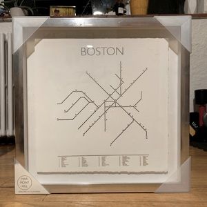 Boston wall art